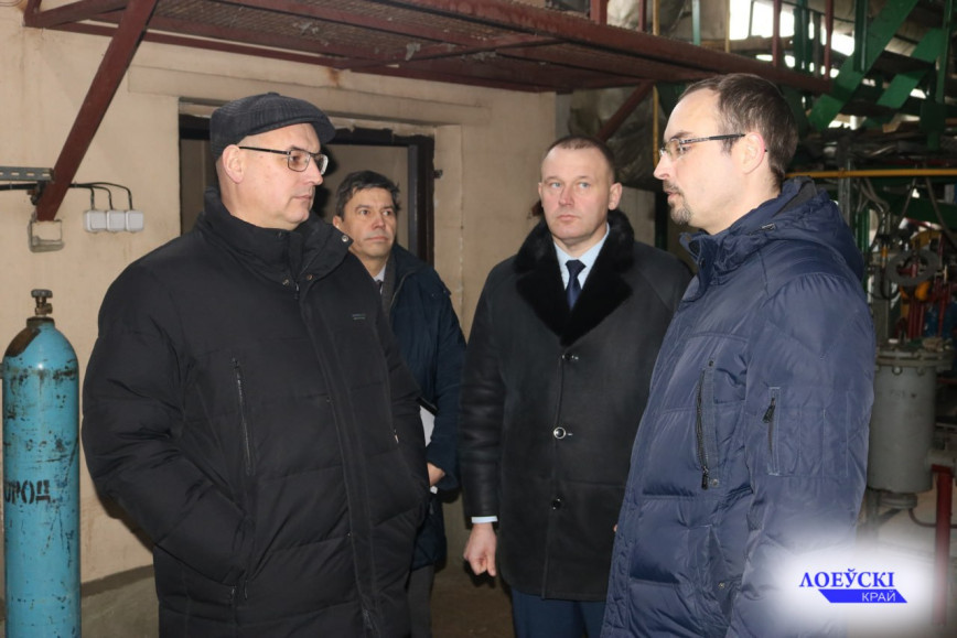 Заместитель председателя Гомельского облисполкома Андрей Барановский с рабочим визитом посетил Лоевский район