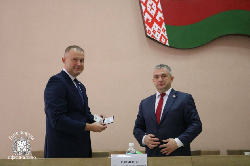 Николай Владимирович Клименок утвержден на должность председателя Лоевского райисполкома