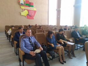Заседание комиссии по чрезвычайным ситуациям при Лоевском райисполкоме