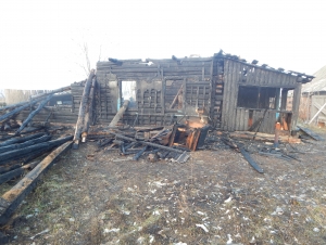 Пожар жилого дома
