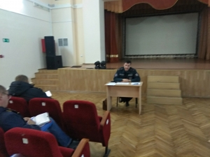 Семинар-совещание с руководителями районных служб гражданской обороны и представителями организаций Лоевского района