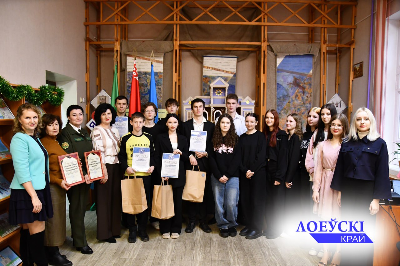 На Лоевщине подвели итоги студотрядовского движения