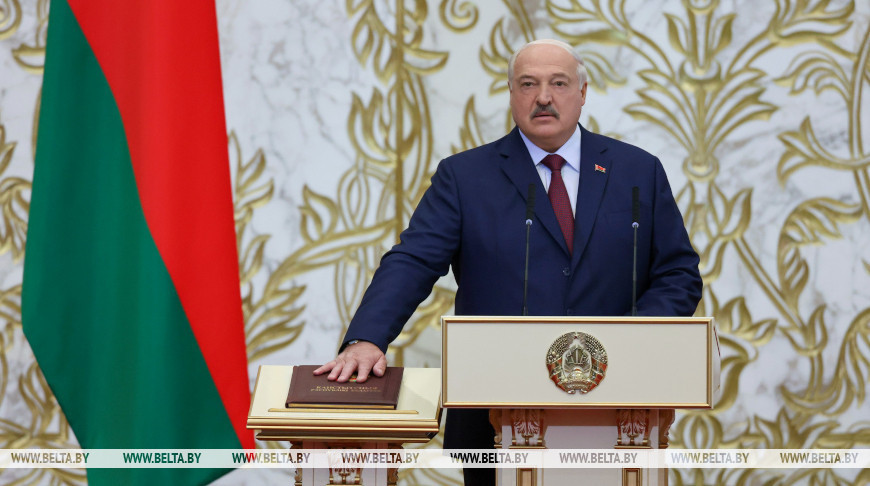 Аляксандр Лукашэнка ўступіў на пасаду Прэзідэнта Беларусі