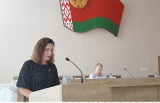 Пасяджэнне Лоеўскага раённага выканаўчага камітэта і пазачарговая сорак першая сесія раённага Савета дэпутатаў