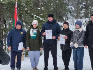 Соревнования по лыжным гонкам в рамках спартакиады среди трудовых коллективов Лоевского района