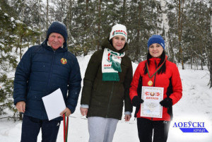 Соревнования по лыжным гонкам в рамках спартакиады среди трудовых коллективов Лоевского района