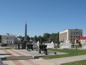 На центральной площади