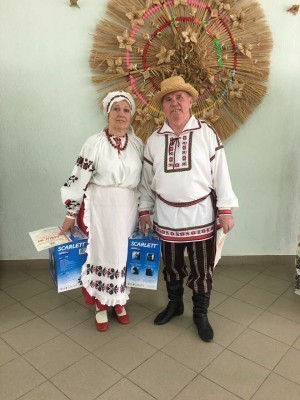 Бондарь Петр Иванович и Мельник Анна Николаевна - победители VIII зонального областного конкурса народных бытовых танцев "ВЫТОКI" в 5-ой возрастной категории