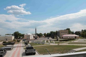 Площадка боевой техники музея битвы за Днепр